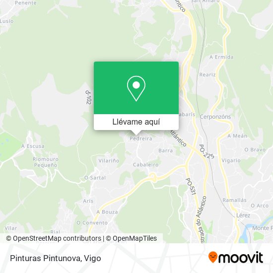 Mapa Pinturas Pintunova