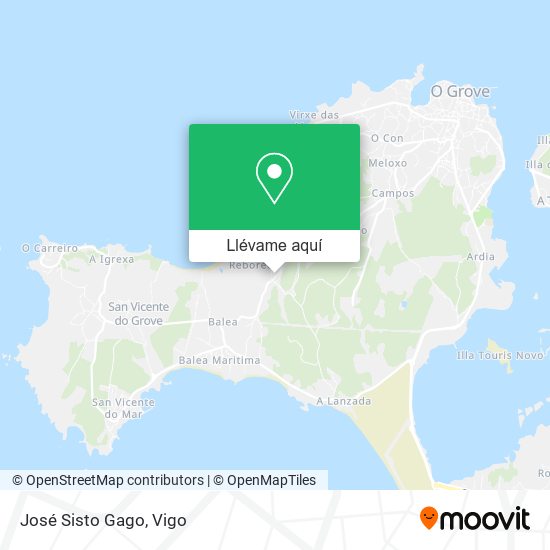 Mapa José Sisto Gago