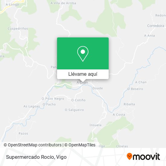Mapa Supermercado Rocío