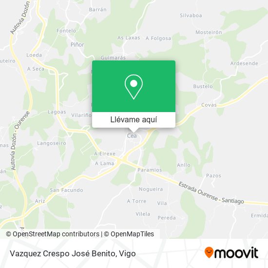 Mapa Vazquez Crespo José Benito