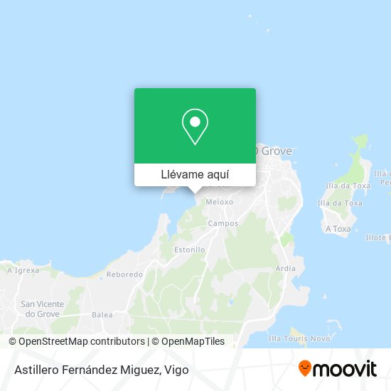 Mapa Astillero Fernández Miguez