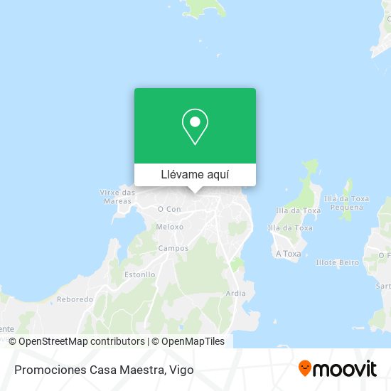 Mapa Promociones Casa Maestra