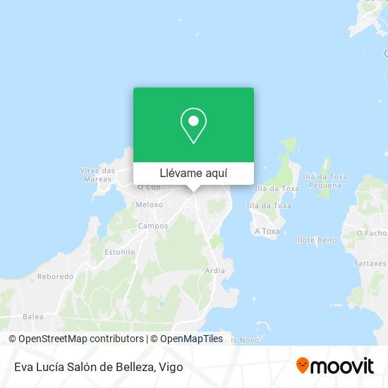 Mapa Eva Lucía Salón de Belleza