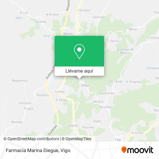 Mapa Farmacia Marina Diegue