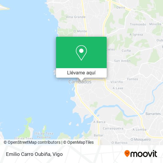 Mapa Emilio Carro Oubiña