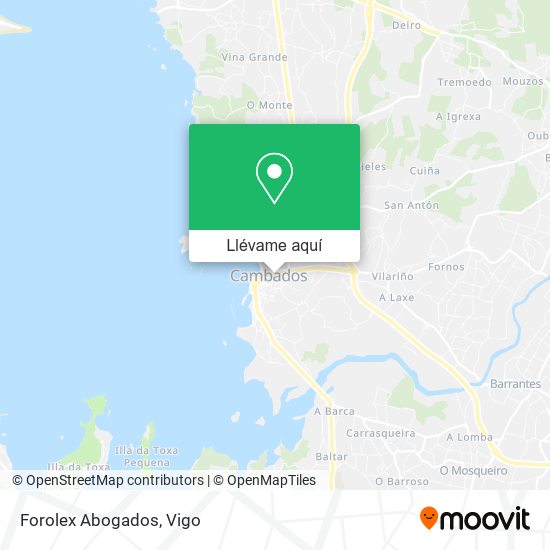 Mapa Forolex Abogados