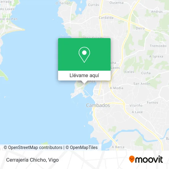 Mapa Cerrajería Chicho