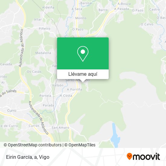 Mapa Eirin García, a