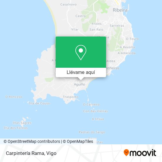 Mapa Carpintería Rama