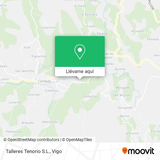 Mapa Talleres Tenorio S.L.