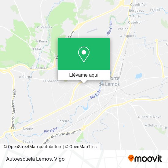 Mapa Autoescuela Lemos