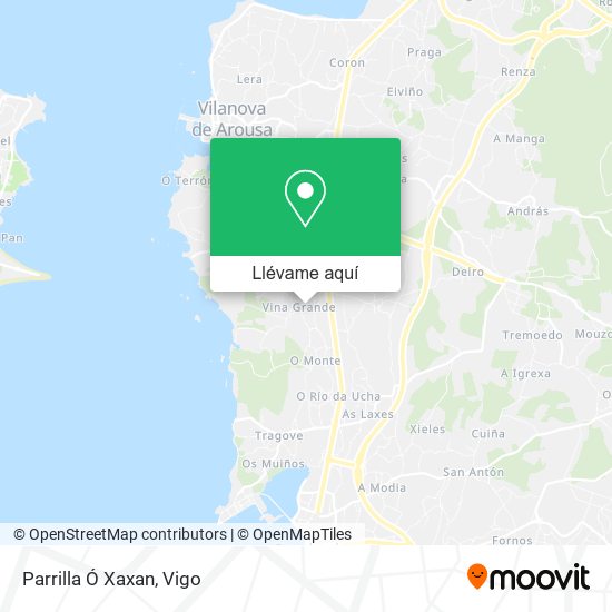 Mapa Parrilla Ó Xaxan