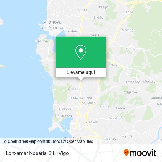 Mapa Lonxamar Nosaria, S.L.