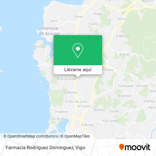 Mapa Farmacia Rodríguez Domínguez