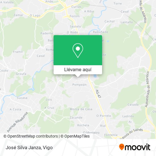 Mapa José Silva Janza