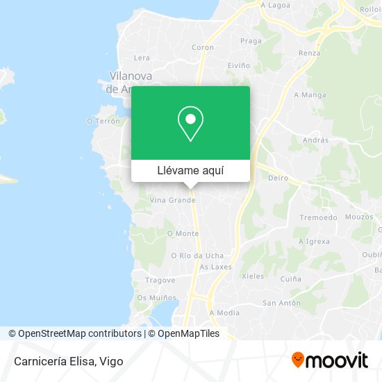 Mapa Carnicería Elisa