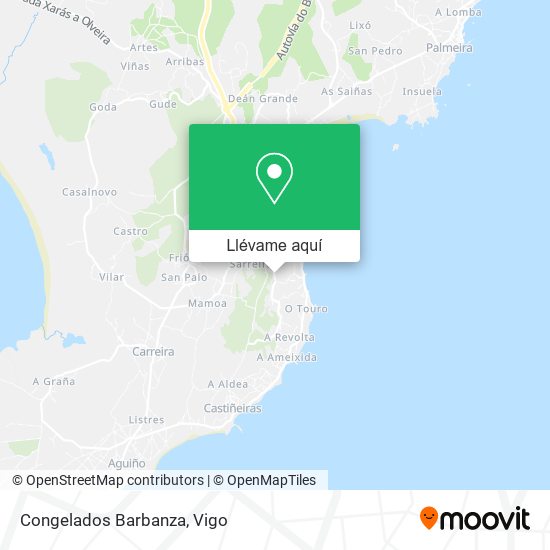 Mapa Congelados Barbanza
