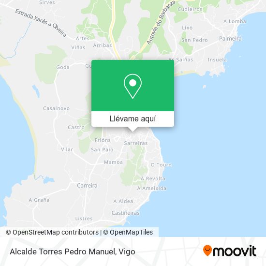 Mapa Alcalde Torres Pedro Manuel