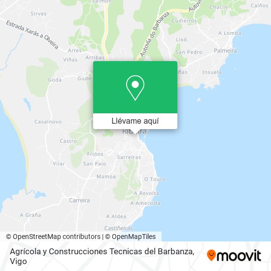 Mapa Agrícola y Construcciones Tecnicas del Barbanza