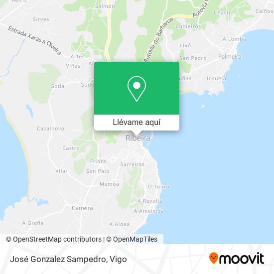 Mapa José Gonzalez Sampedro