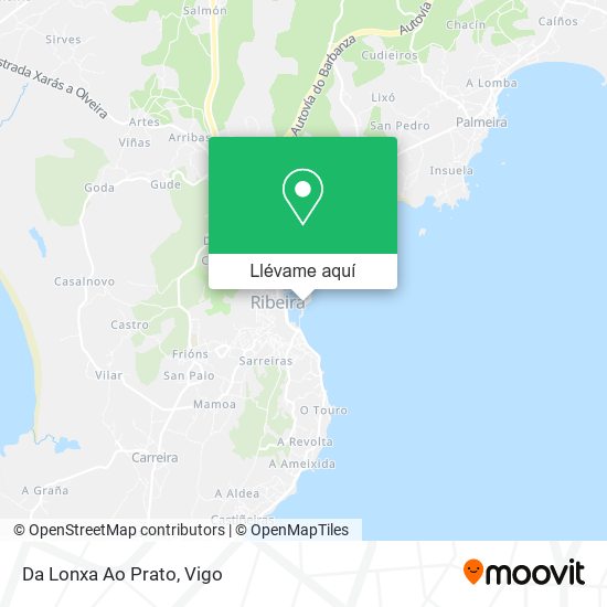 Mapa Da Lonxa Ao Prato