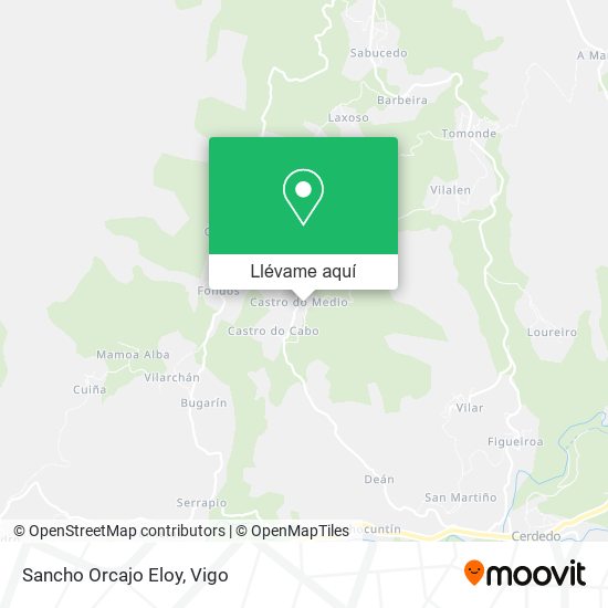 Mapa Sancho Orcajo Eloy