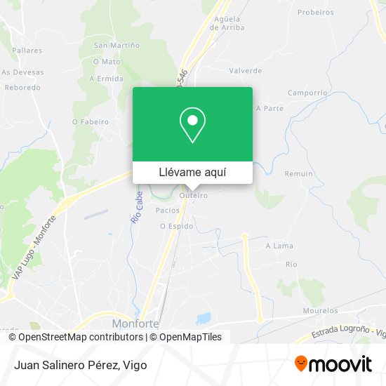 Mapa Juan Salinero Pérez