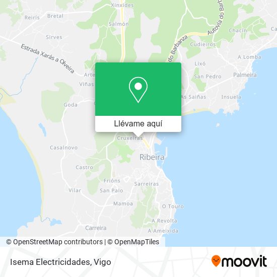 Mapa Isema Electricidades