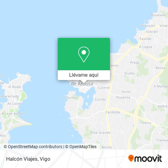 Mapa Halcón Viajes