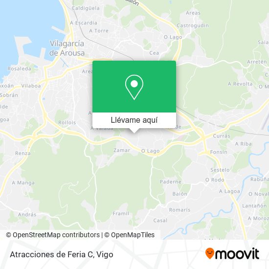 Mapa Atracciones de Feria C