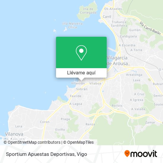 Mapa Sportium Apuestas Deportivas