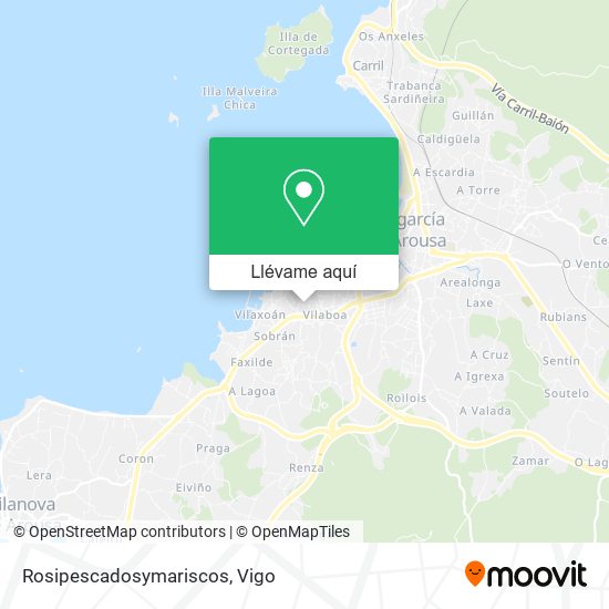 Mapa Rosipescadosymariscos