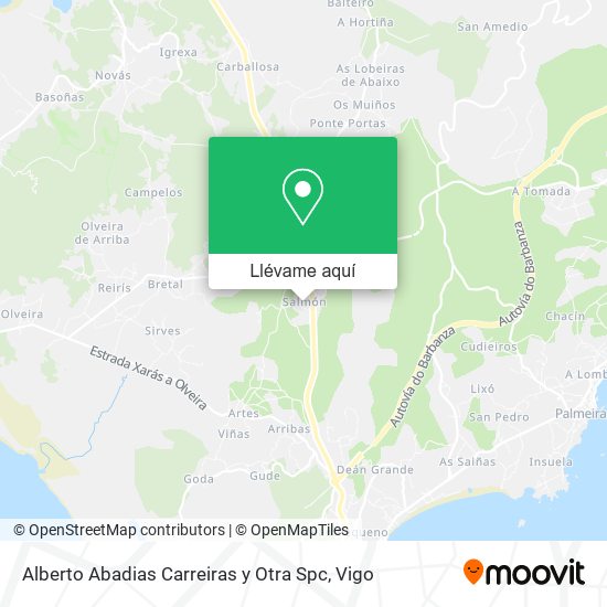 Mapa Alberto Abadias Carreiras y Otra Spc