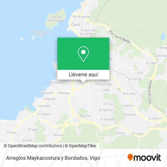 Mapa Arreglos Maykacostura y Bordados