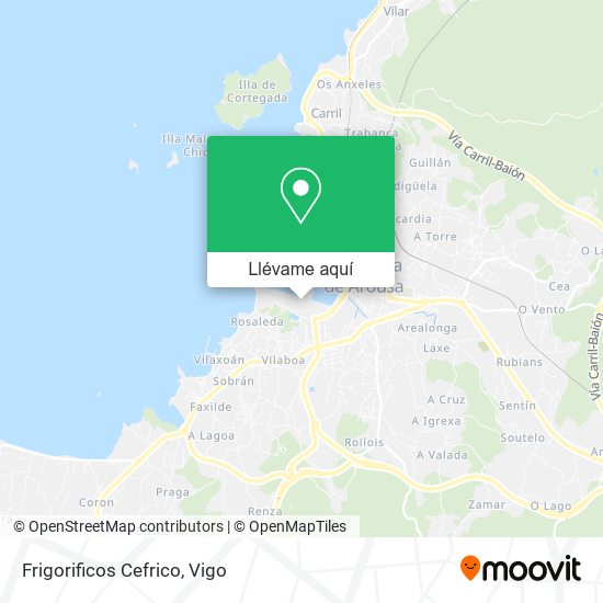 Mapa Frigorificos Cefrico