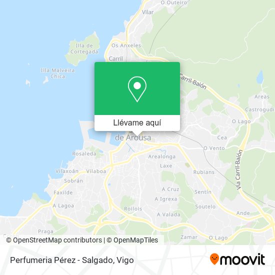 Mapa Perfumeria Pérez - Salgado