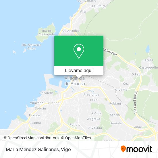 Mapa Maria Méndez Galiñanes