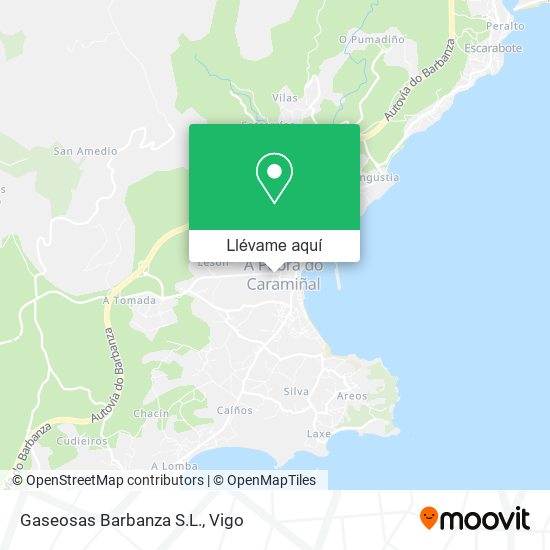 Mapa Gaseosas Barbanza S.L.