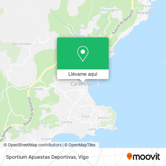 Mapa Sportium Apuestas Deportivas