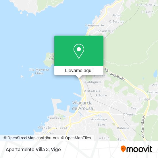 Mapa Apartamento Villa 3