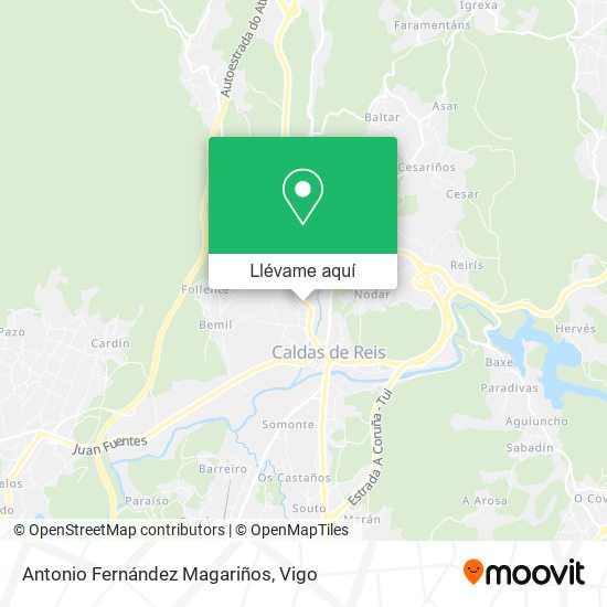Mapa Antonio Fernández Magariños