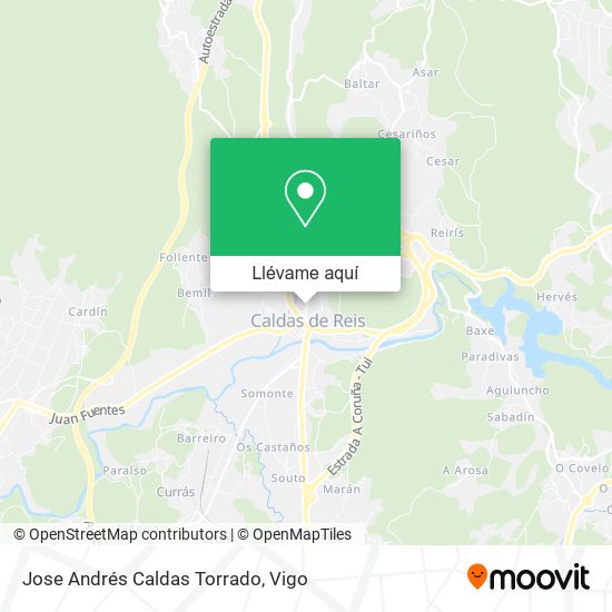 Mapa Jose Andrés Caldas Torrado