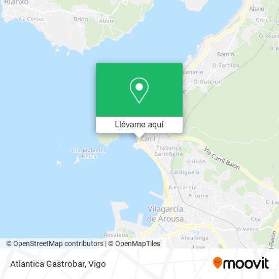 Mapa Atlantica Gastrobar