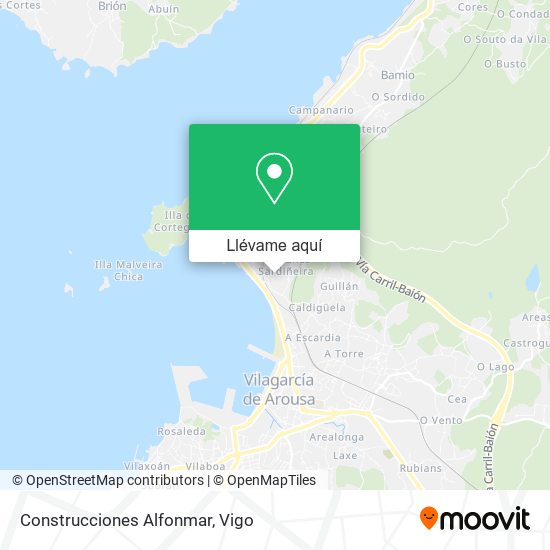 Mapa Construcciones Alfonmar