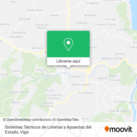 Mapa Sistemas Técnicos de Loterías y Apuestas del Estado