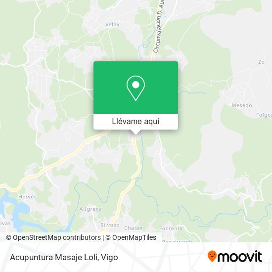 Mapa Acupuntura Masaje Loli