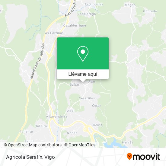 Mapa Agricola Serafín
