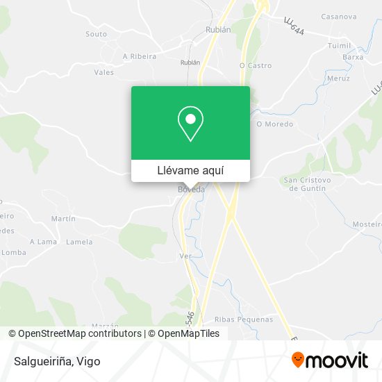 Mapa Salgueiriña