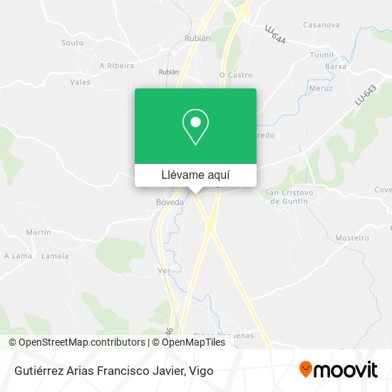 Mapa Gutiérrez Arias Francisco Javier