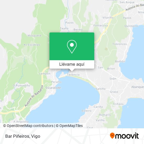 Mapa Bar Piñeiros
